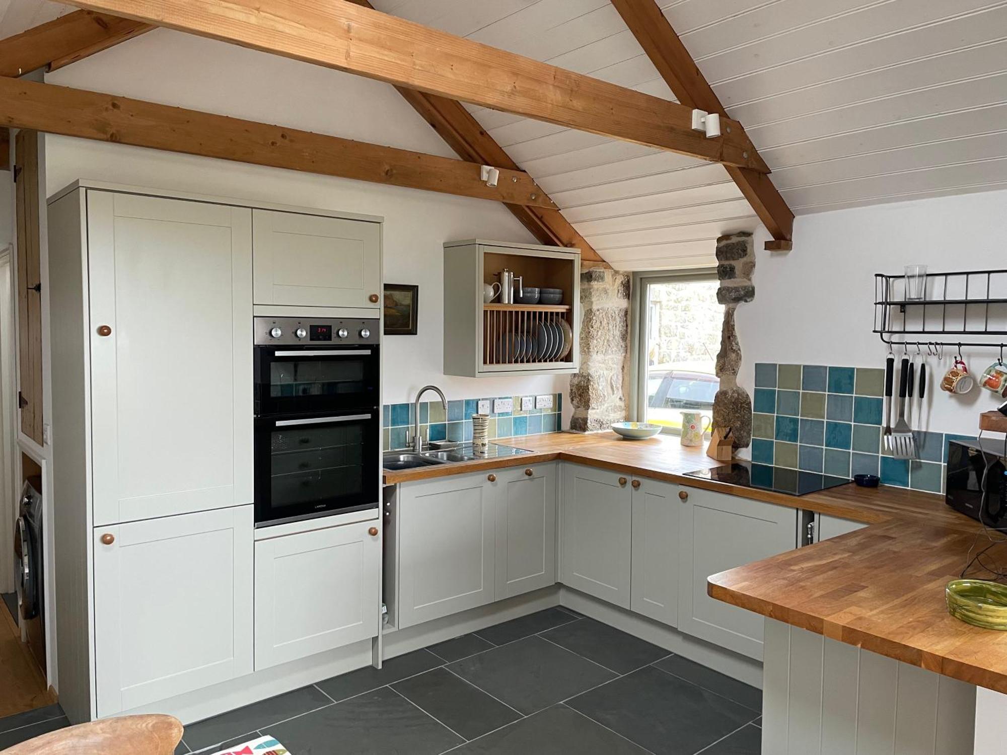Trengothal Barn Apartment Porthcurno Exterior foto